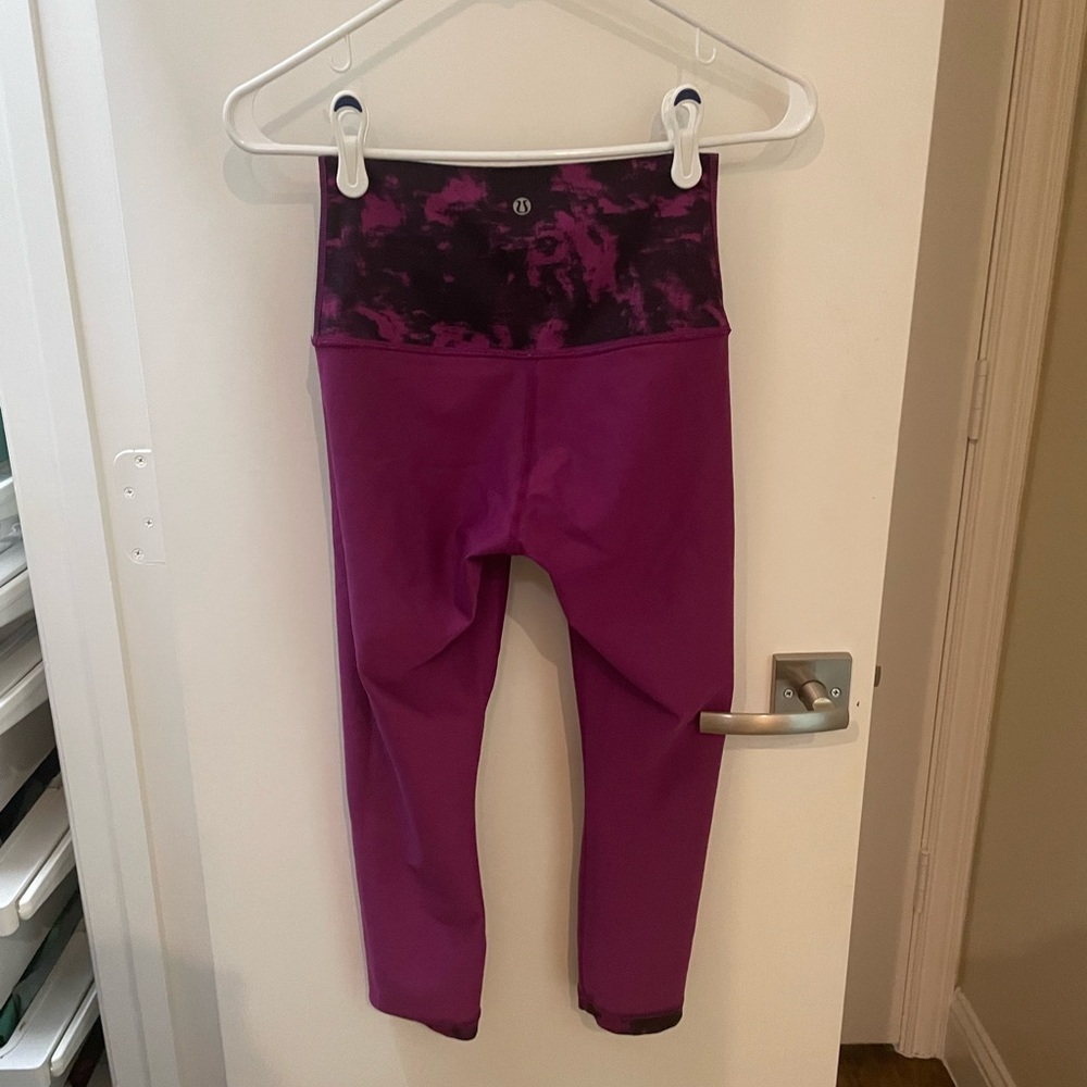 Lululemon Wunder Under Reversible Cropped 25” Leggings - Picture 4 of 11